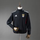Benfica 25 26 Windbreaker - Black S-XXL