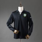 Brazil 2004 Special Edition Black Long Sleeve Retro Jersey S-XXL