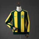 Brazil Long-sleeved Sweatshirt - Yellow & Green M-3XL