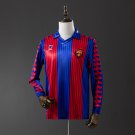 Barcelona 1992 Home Long Sleeve Retro Jersey S-XXL
