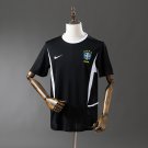 Brazil 2002 Goalkeeper Black Jersey S-XXL