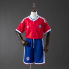 Chile 2026 Home Kids Kit Jerseys Size 16-28