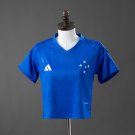 Cruzeiro 26 27 Home Women's Crop Top Style S-XXL