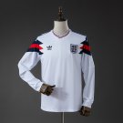 England 1990 Home Retro Long Sleeve Jersey S-XXL