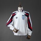 England 1998 Retro Windbreaker - White S-XXL