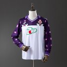 Fiorentina 92 93 Away Long Sleeve Retro Jersey S-XXL