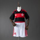 Flamengo 26 27 Home Kids Kit Jersey Size 16-28