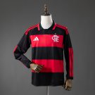 Flamengo 26 27 Home Long-Sleeve Jersey S-4XL