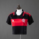 Flamengo 26 27 Home Women's Crop Top Style S-XXL