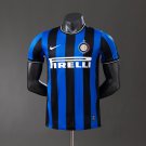 Inter Milan 09 10 Player Version Retro Home Jersey S-3XL