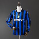 Inter Milan 97 98 Home Long Sleeve Retro Jersey S-XXL
