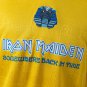 Iron Maiden x West Ham United 2008 Retro Yellow Jersey S-XXL