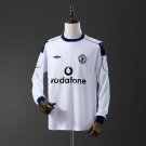 M-U 00 01 Away Long Sleeve Retro Jersey S-XXL