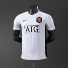M-U 06 07 Away Player Version Retro Jersey S-3XL