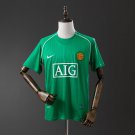M-U 07 08 Goalkeeper Retro Jersey S-XXL