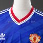 M-U 1986 88 Second Away Long Sleeve Retro Jersey S-XXL