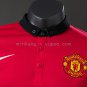 M-U 2013 14 Player Version Retro Home Jersey S-3XL