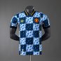 M-U 25 26 Blue Player Version Jersey S-XXL