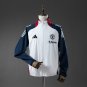 M-U Windbreaker - White & Navy Blue S-XXL