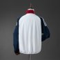 M-U Windbreaker - White & Navy Blue S-XXL