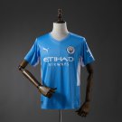 Manchester City 21 22 Home Retro Jersey S-XXL