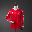 Nottingham Forest 77 80 Home Long-Sleeve Retro Jersey S-XXL