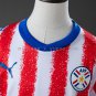 Paraguay 2026 Home Kids Kit Jersey Size 16-28