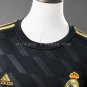 Real Madrid 11 12 Away Retro Kids Kit Jersey Size 16-28