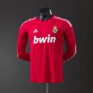 Real Madrid 11 12 Third Away Long Sleeve Player Version Retro Jersey S-3XL