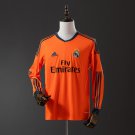 Real Madrid 13 14 Second Away Long Sleeve Retro Jersey S-XXL