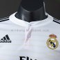 Real Madrid 14 15 Home Long Sleeve Player Version Retro Jersey S-3XL