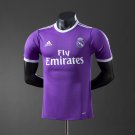 Real Madrid 16 17 Retro player version away Jersey S-3XL