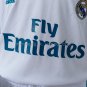 Real Madrid 17 18 Home Retro Long Sleeve Kids Kit Jersey Size 16-28
