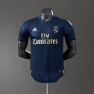 Real Madrid 19 20 Away Player Version Retro Jersey S-3XL
