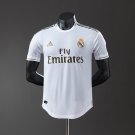 Real Madrid 19 20 Home Player Version Retro Jersey S-3XL
