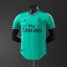 Real Madrid 19 20 Third Away Player Version Retro Jersey S-3XL