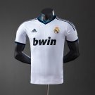 Real Madrid 2012 13 Home Retro Player Version Jersey S-3XL