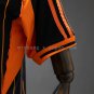 Real Madrid 25 26 Baseball - Black and Orange Striped Jersey S-4XL
