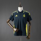 Real Madrid 25 26 POLO - Dark Grey & Yellow S-XXL