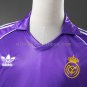 Real Madrid 84 85 Away Long Sleeve Retro Jersey S-XXL