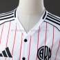 River Plate 25 26 US Pack Full-Button Baseball Jersey White S-XXL