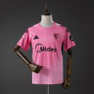 Sevilla 25 26 Goalkeeper Pink Jersey S-XXL