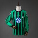 Wolfsburg 95 96 Away Retro Long Sleeve Jersey S-XXL
