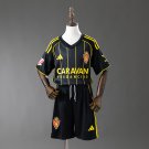 Zaragoza 25 26 Away Kids Kit Jersey SIZE 16-28
