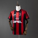 Retro AC Milan 98 99 Home S-XXL
