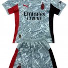 AC Milan Grey Goalkeeper  Jersey Kit 25-26  Soccer