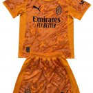 AC Milan Orange Goalkeeper  Jersey Kit 25-26  Soccer