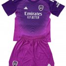 Arsenal FC Purple Goalkeeper  Jersey Kit 25-26  Soccer