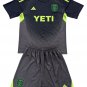 Austin FC Black Goalkeeper  Jersey Kit 25-26  Soccer