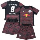 BAKAYOKO #9 RB Leipzig 3rd Third  Jersey Kit 25-26  Soccer